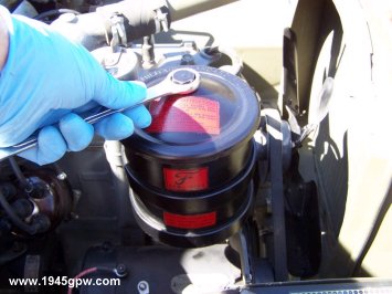 Prior to installing the lid you should inspect the copper washer and replace if needed. These are pretty weak so replacing them is common