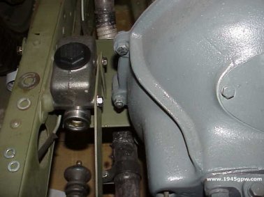 Ford clutch slave cylinder heat shield #8