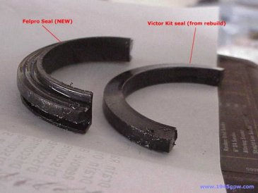 How to replace rear main seal ford 390 #10