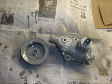 Water Pump Rebuild Restore - jeep parts jef